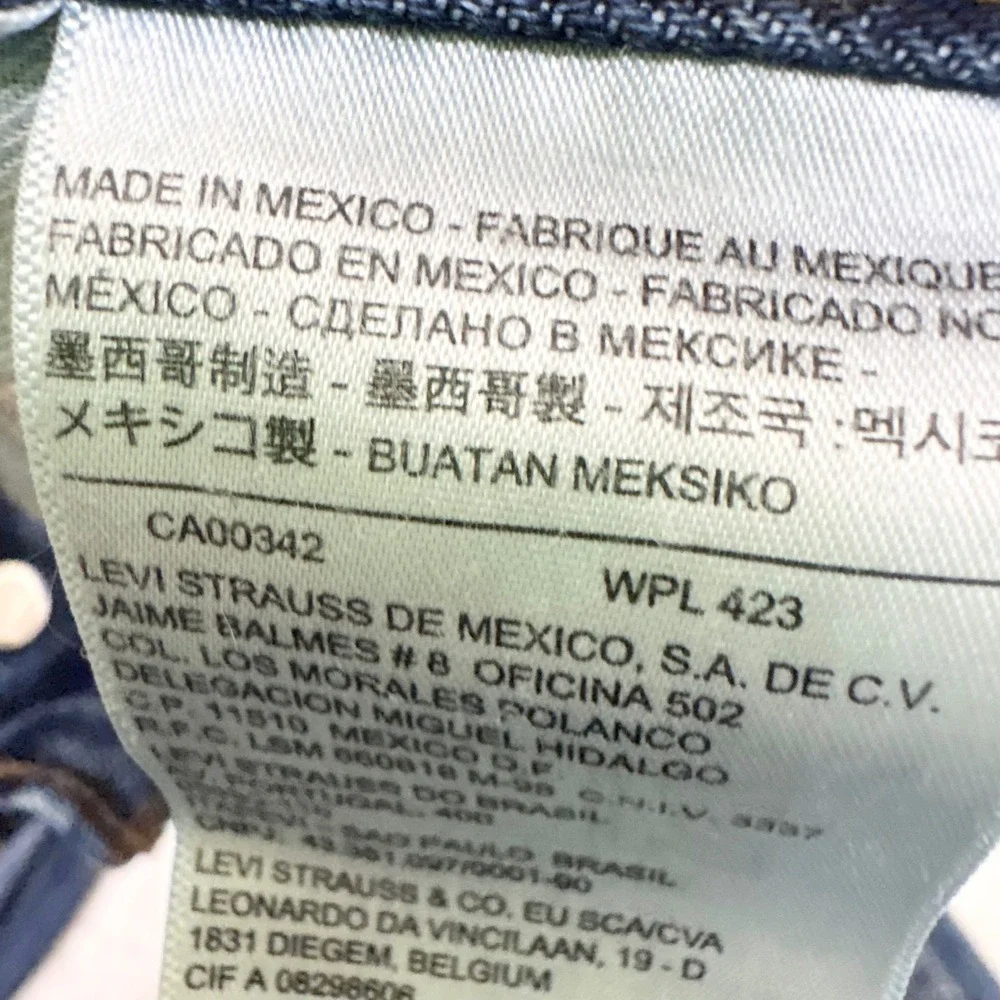Retro Levis 514 Medium Wash Straight Leg Denim 38x30 Normcore Basic Actual 37x29